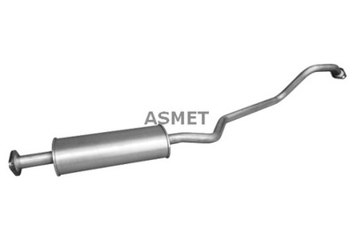 ASMET DUSLINTUVAS SISTEMOS IŠMETIMO VIDURINIS NISSAN ALMERA II 1.5 1.5D 