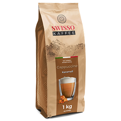 Kawa cappuccino Swisso Karmelowe 1kg