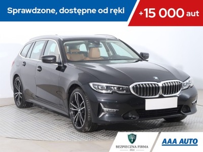 BMW 3 320 d, Serwis ASO, 187 KM, Automat, Skóra
