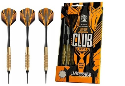 Rzutki HARROWS lotki do darta SOFTIP CLUB 18 g