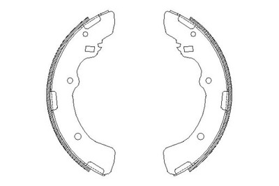 APKABOS STABDŽIŲ REMSA MB500822 MB587658 MR178824 