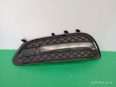 Решётка решётка радиатора бампера левая + противотуманная фара led mercedes w212 a2128851723 фото №1