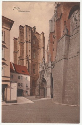 NYSA. Dzwonnica przy bazylice św. Jakuba - Glockenturm