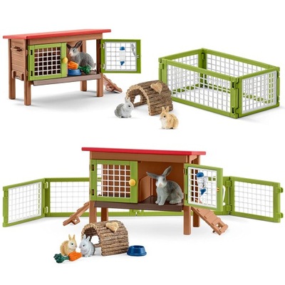 Schleich Farm World Ohrada pre králiky 42420