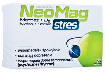 Neomag Stres, 50 tabliet