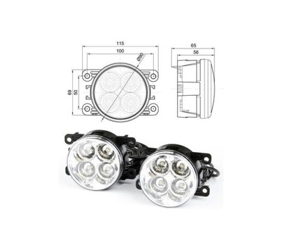 Світло do рух dziennej ford transit connect фото №1