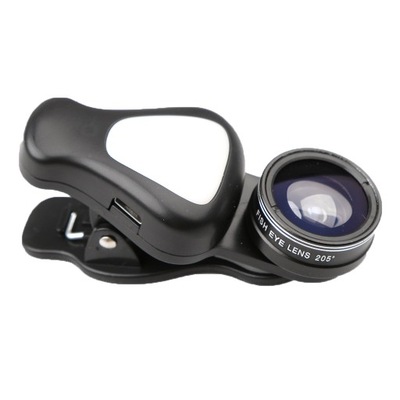 Klip Zestaw obiektywów do aparatu Fill + Wide Angle&+ Lens Black
