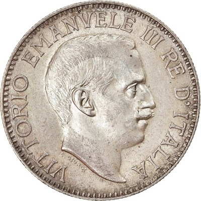 Moneta, WŁOSKA SOMALIA, Vittorio Emanuele III, Rup