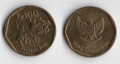 INDONEZJA 1994 100 RUPIAH