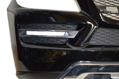 Mercedes gl x166 166 решётка правая na led + хром фото №1