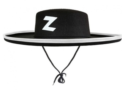 Kapelusz Zorro Strój przebranie Karnawał
