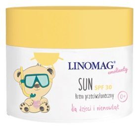 Linomag Sun SPF30, krem przeciwsłoneczny od 1 dnia życia, 50 ml