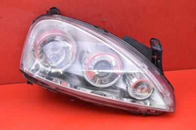 Фара правый лампа перед линза eu opel corsa c 03-06 фото №1