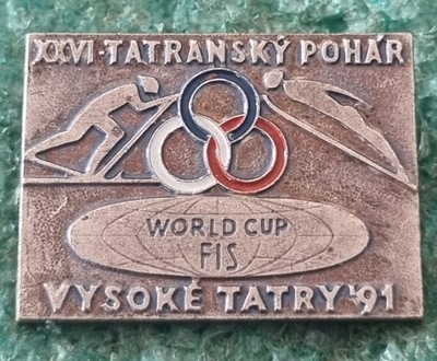 ODZNAKA FIS WORLD CUP VYSOKE TATRY 1991