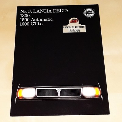 Lancia Delta 1300, 1500 Aut., 1600 GT i.e. 1986 