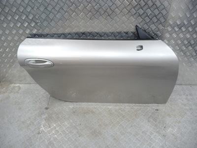 Porsche cayman 981 двері правий перед колір platin silver kod m7t фото №1