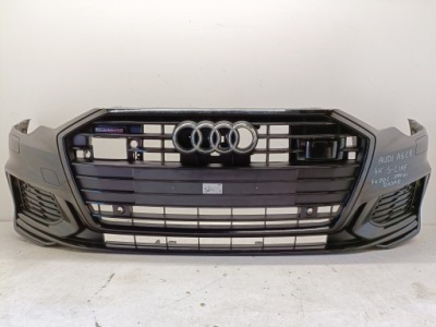 Audi a6 c8 s-line бампер перед передній 4k0 решітка радіатора ґрати фото №1