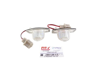 КОМПЛЕКТ LAMPEK ПОДСВЕТКИ НОМЕРА LED (СВЕТОДИОД ) HONDA CIVIC CR-V FR-V HR-V JAZZ