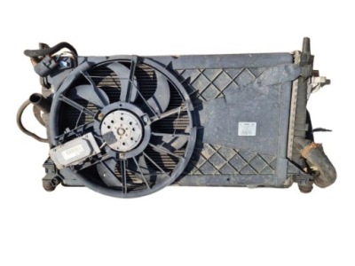 Радиатор воды вентилятор комплект ford focus mk2 volvo s40 фото №1