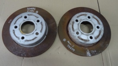 Ford c-max 1 i гальмівні диски гальмівні задня лівий правий фото №1