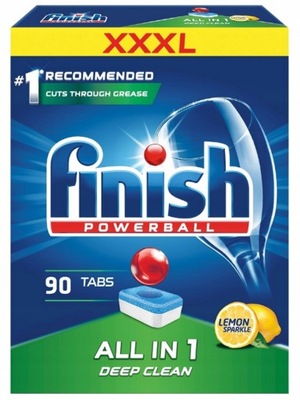 FINISH ALL IN 1 TABLETKI DO ZMYWARKI XXXL 90 SZT