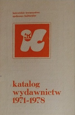 Katalog wydawnictw 1971-1978 SPK