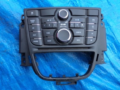 Opel-części | astra j панель перемикач радіо cd 400 13337218 фото №1