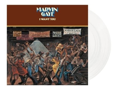 MARVIN GAYE - I Want You LP WHITE Folia