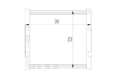 ABAKUS KONDENSATORIUS KONDICIONAVIMO HDA CIVIC 10 91-10 95 