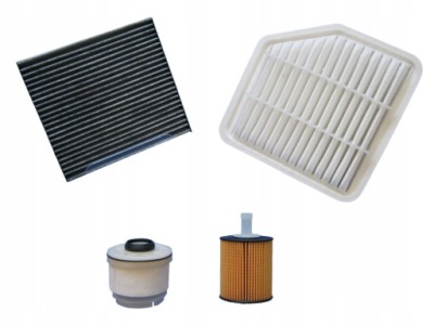 Lexus is 220 2.2 d-4d дизель 05-13 фільтри набір фото №1