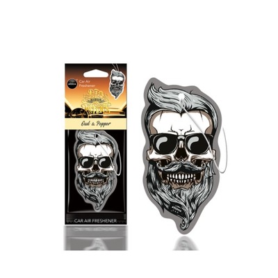 ZAPACH SMOCHODOWY AROMA CAR OUD&PEPPER SKULL