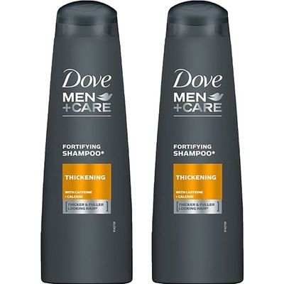 Dove Men Szampon do włosów Care Thickening 2x400ml