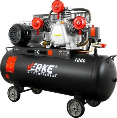 Verke V81118 Kompresor olejowy sprężarka 100l 230V