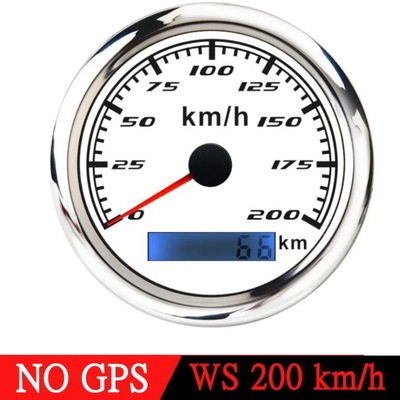 Waterproof 85mm Universal GPS Speedometer Poi 