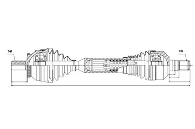 PUSAŠIS KAIRĖ VOLVO XC90 4.4 V8 02- 