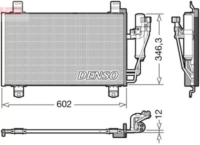 Конденсатор - denso dcn44017 фото №1