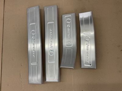 Jaguar xj x351 накладки порогові накладки r sport фото №1