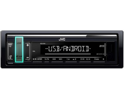 Radio samochodowe JVC KD-X161 USB MP3 AUX Kolory