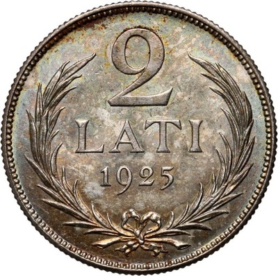 Łotwa, 2 łaty 1925