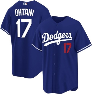 T-shirt baseballowy Shohei Otani z numerem 17 Los Angeles Dodgers, XXL