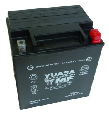 BATERÍA YUASA YIX30L-BS 12V 30AH  