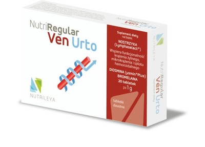 Nutriregular VenUrto x 20 tabl. na opuchnięte nogi