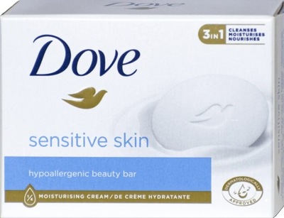 Mydło w kostce DOVE Sensitive Skin 90 g