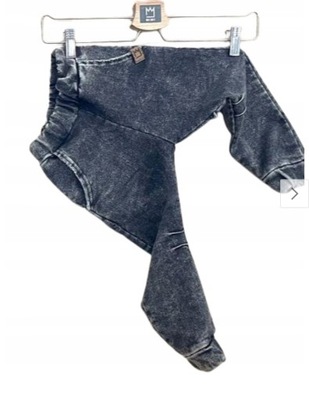 Spodnie jeansowe Mimi 104/110 Spodnie SZARE