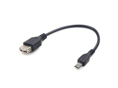 KABEL USB MICRO BM->AF USB 2.0 OTG 15CM długi