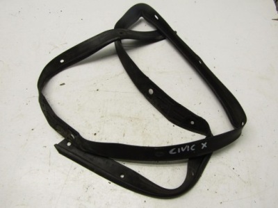 Прокладка капот передняя перед honda civic x фото №1