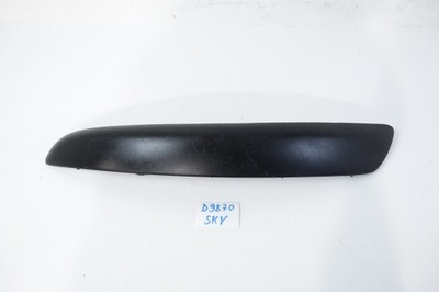 Peugeot 307 молдинг бампера левый перед передняя 9634013577 фото №1