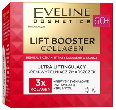 Eveline Lift Booster Collagen 60+ Krem do twarzy