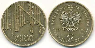 Polska 2 Złote - 2008r ... Sybiracy