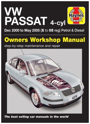 VW Passat B5 (2000-2005) instrukcja napraw Haynes 24h